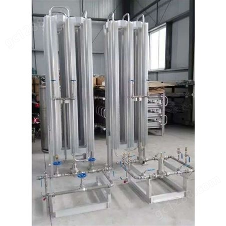 大连低温汽化器-100立方低温液体汽化器 空温式汽化器_成都华能