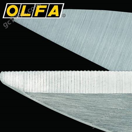 日本OLFA防滑剪刀 SCS-3 手工剪纸工业多功能剪刀皮革剪尖头剪刀