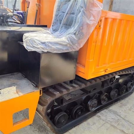 履带式运输车 拉混凝土自卸车工程履带运输车载重5吨