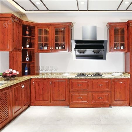 百和美全铝橱柜定制 整体家用厨房储物柜 吊柜
