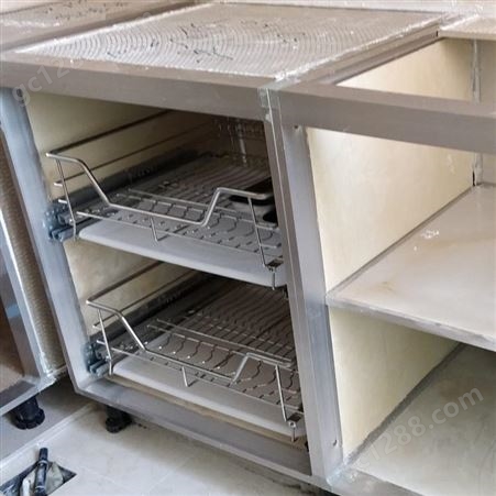 百和美陶瓷铝合金瓷砖橱柜型材整体框架定制简约防水环保浴室柜