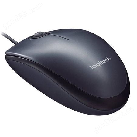 Logitech/罗技M90办公家用USB光电有线鼠标 不挑鼠标垫