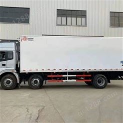 山东欧曼16吨易腐食品运输车冷藏车和配置说明