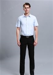 男式衬衫物业制服定做白领办公室行政工作服商务酒店经理衬衣定制