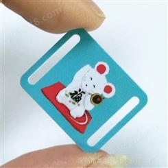 高频RFID表盘式小卡 演唱会电子门票 NFC芯片腕带卡