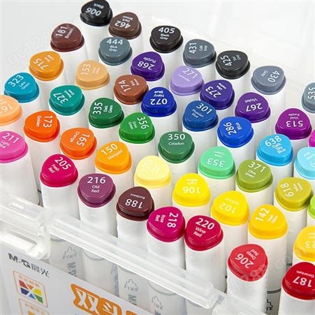 晨光赛美专业马克笔 水彩笔 学生美术设计通用36色动漫40双头酒精80色套装
