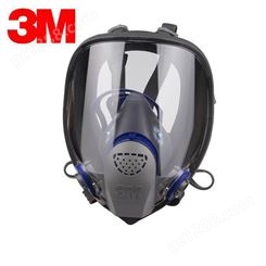 3M FF-402全脸面具防尘防毒喷漆化工酸碱甲醛防喷溅