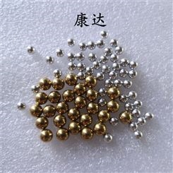 康达供应实心黄铜球耐氧化 1.1mm 黄铜珠导电铜球