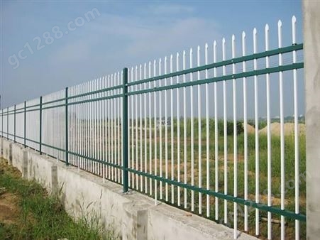 锌钢护栏 锌钢围栏围墙配件图片