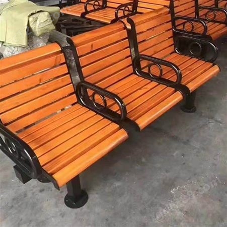 按需定制 铁艺公园椅 天津实木公园长椅 北京园林户外公园椅 支持订制