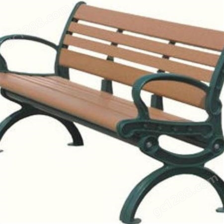 批发 休闲长条凳 休闲双人座椅 铁艺公园椅 交货及时