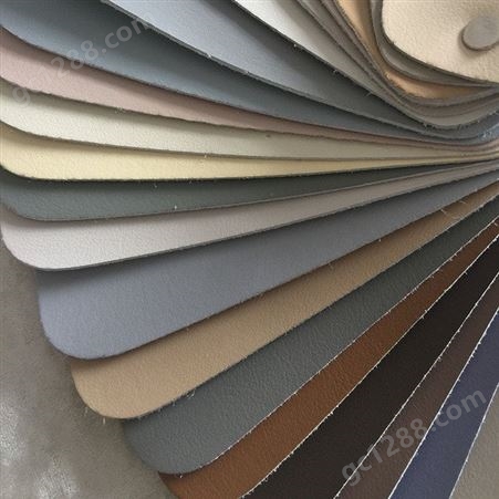 彩色纳帕超纤 沙发家具纳帕皮料 环保软装平纹超纤皮革 一皮诚