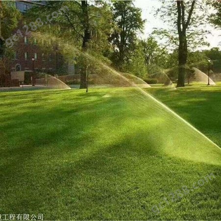陕西草坪自动喷灌设备 节水灌溉绿化喷淋系统安装