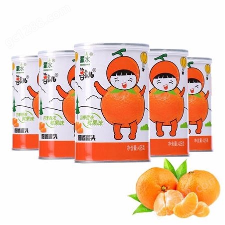 厂家香甜可口 橘子罐头厂 罐装水果橘子罐头