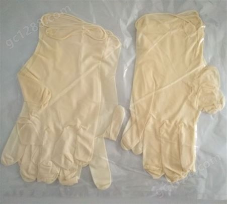 一次性防酸碱不含氧化剂9寸12寸麻面光面天然乳胶手套
