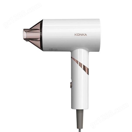 康佳(KONKA)电吹风家用白色简约大功率速干电风机 KG-1011