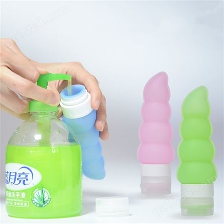 硅胶豌豆分装瓶 乳液分装瓶 旅行便携随身瓶挤压式空瓶