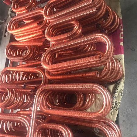T-001紫铜管 铝齿片管 定制弯管加工 焊接 各种管类电器配件