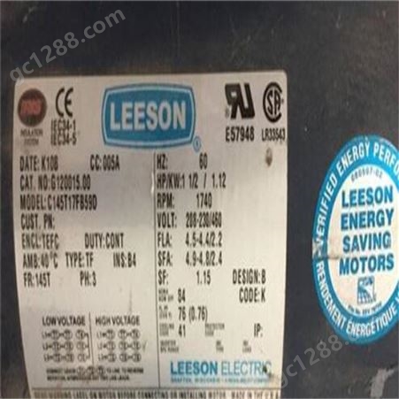 美国 LEESON直流电机C145T34VK1G