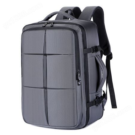 男士双肩包商务休闲旅行多功能大容量15.6寸电脑包礼品定制