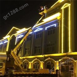 东莞亮化工程 新款酒店商场卖场外墙 户外led灯光装饰灯饰画 设计施工一体