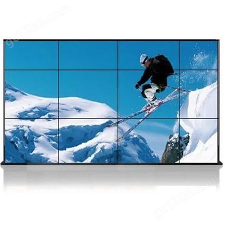 森克触控 55英寸液晶拼接屏0.88mm拼缝监控安防4K电视墙商场广告