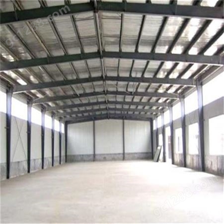 定制钢结构车间厂房 使用方便应用范围大 室外用钢结构 鸿熙广告