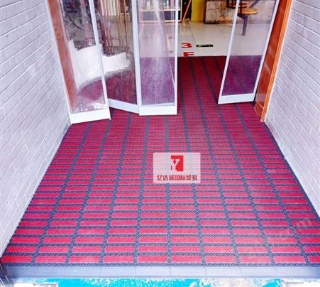 商用拼接拼块MINI模块酒店大厦正门口除尘防滑地垫地毯