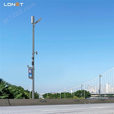 大庆智慧路灯综合杆 道路照明路灯安装亮化工程设计