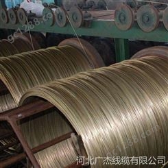 广翎 生产厂家 钢绞线 镀锌钢绞线 大棚专用 葡萄搭架 黄铁线1.8