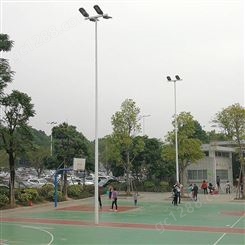 濮阳市做篮球场灯杆的工厂 优格YG3-LQ41篮球场6-8米灯杆供应