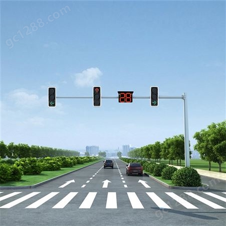 交通道路信号灯杆 红绿灯杆 LED交通信号杆