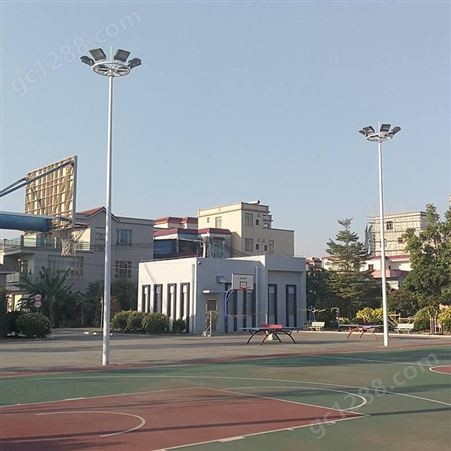 合肥市学校操场照明灯杆 优格6米经济型篮球场灯杆送货安装