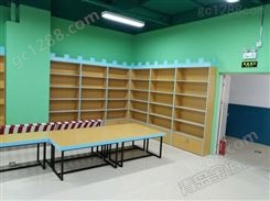 儿童学校免漆展柜钢木展柜书柜展示柜